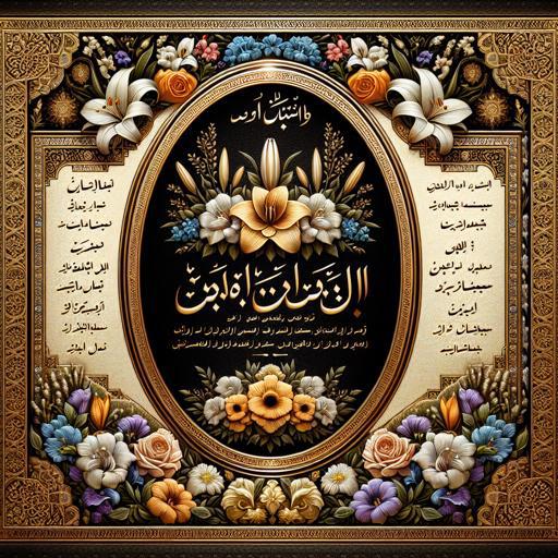 اعلامیه ترحیم پدرشوهر؛ نمونه متن کوتاه و محترمانه