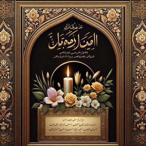 بهترین قالب‌های آماده برای طراحی اعلامیه ترحیم