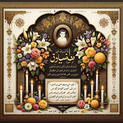 طراحی آنلاین آگهی ترحیم؛ ساخت طرح حرفه‌ای بدون نرم‌افزار