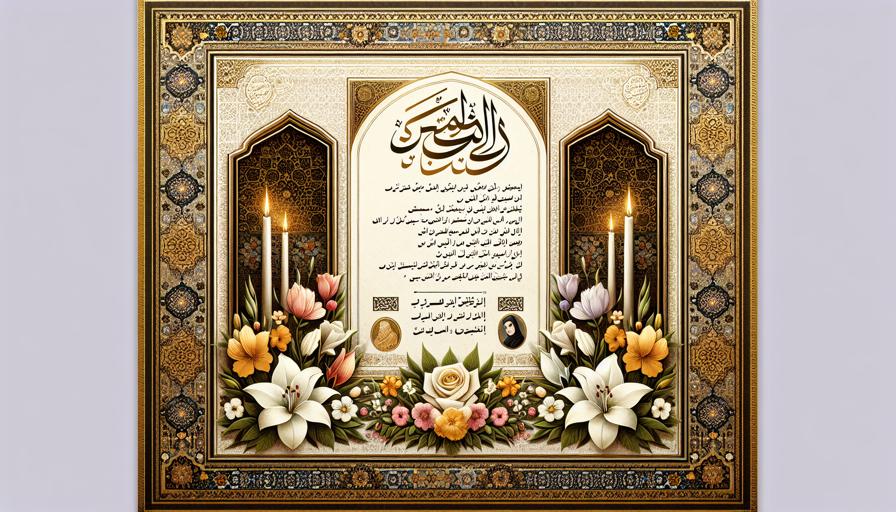 آگهی فوت آنلاین با پس‌زمینه حرفه‌ای؛ انتخاب طرح دلخواه