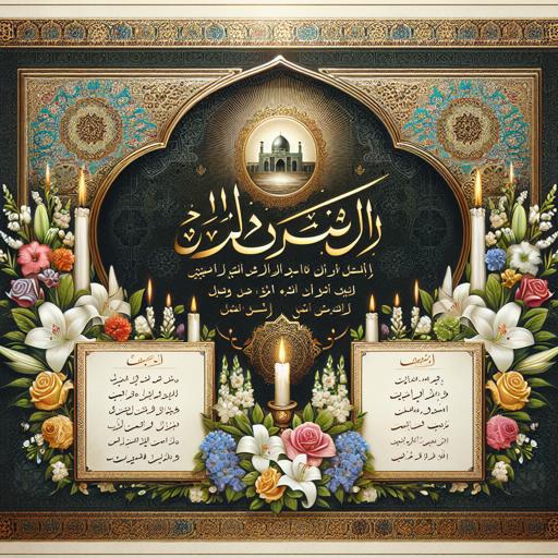 طراحی آگهی فوت بدون نیاز به طراح گرافیک