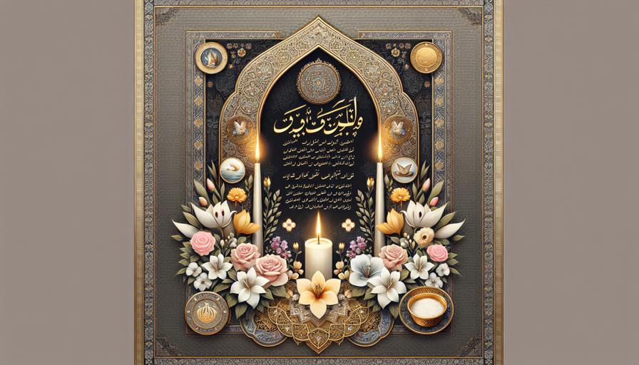 آموزش گام‌به‌گام طراحی اعلامیه ترحیم با موبایل