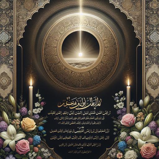 ساخت آگهی فوت فوری برای ارسال در واتساپ یا تلگرام