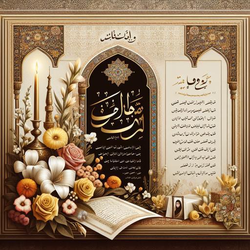 اعلامیه ترحیم سالگرد
