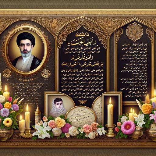 طراحی فوری اعلامیه ترحیم آنلاین با قالب‌های آماده