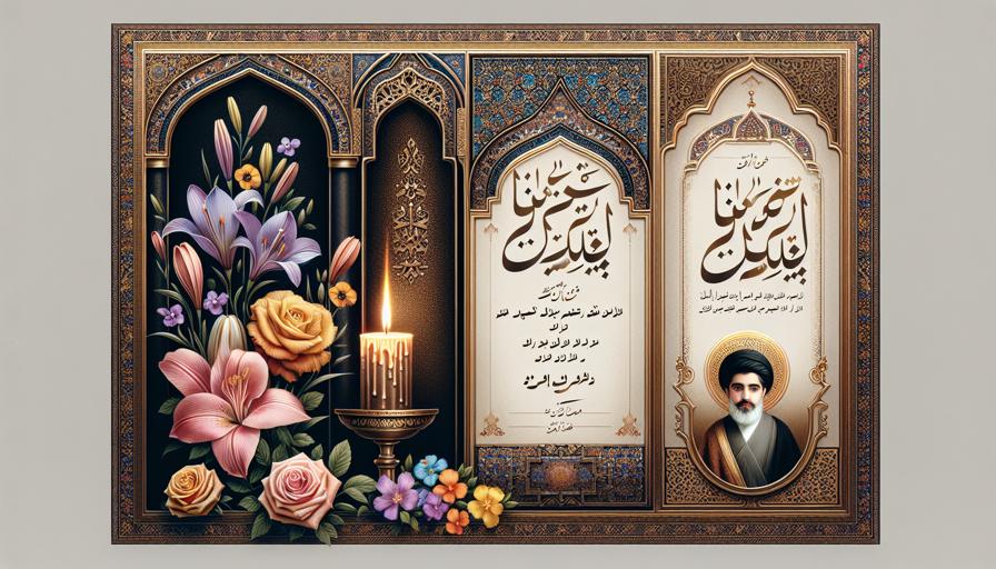 نکات کلیدی برای انتخاب اندازه فونت در اعلامیه ترحیم