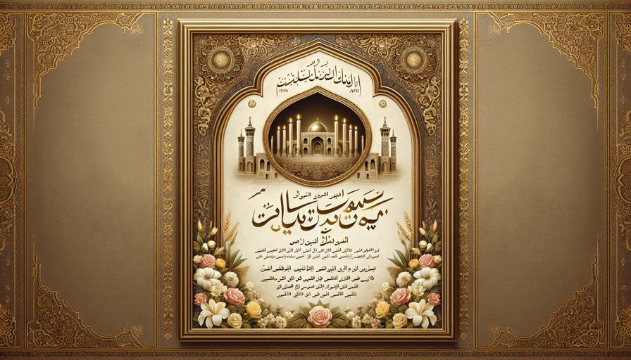 ایده‌های مینیمال برای طراحی کارت دعوت مراسم ختم